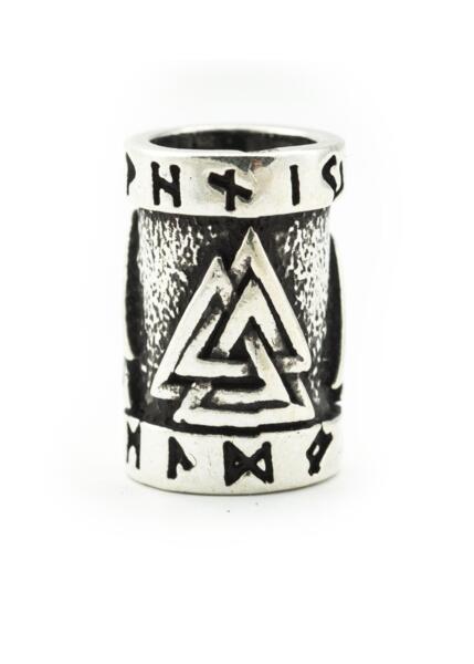 Valknut Viking Skæg- og Hårperle