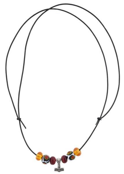 Halskæde med Thors Hammer i 925 Sølv