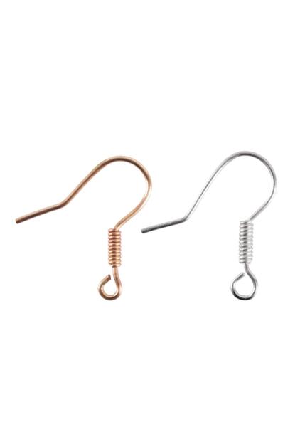 Ørekroge til Øreringe – Messing (Par)