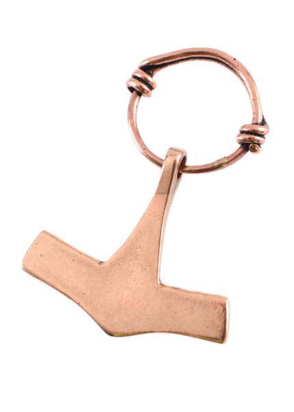 Stort Mjölnir vedhæng i bronze