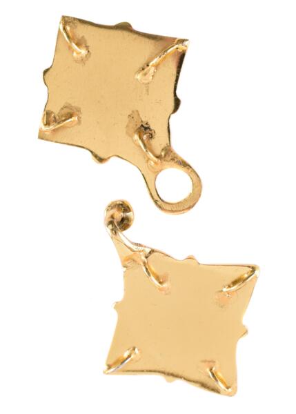 Viking fibula broche i to dele