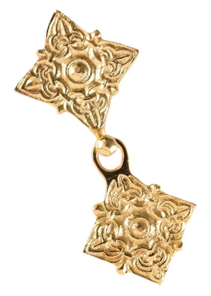 Viking fibula broche i to dele