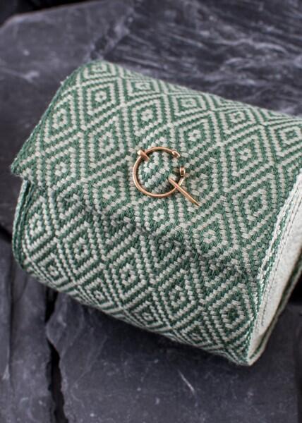 Lille vikingefibula i bronze