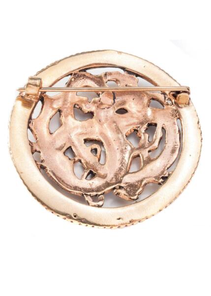 Vikingebroche med ilddrage
