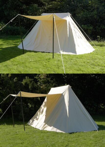 Saksisk telt “Jorvik” 3 × 5 m