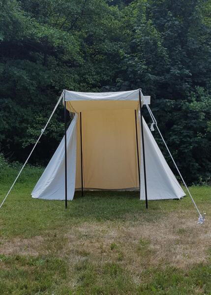 Saksisk handelstelt 4 × 2,5 m