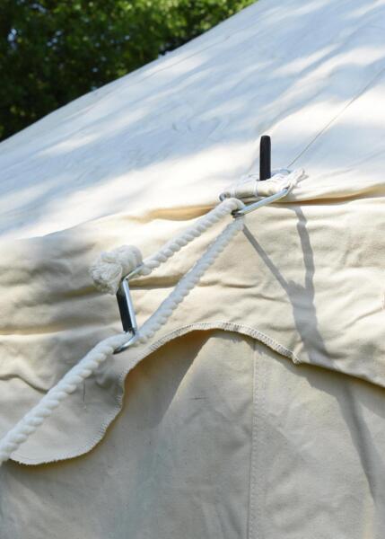 Rundt middelaldertelt