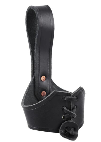 Bælteholder til drikkehorn sort
