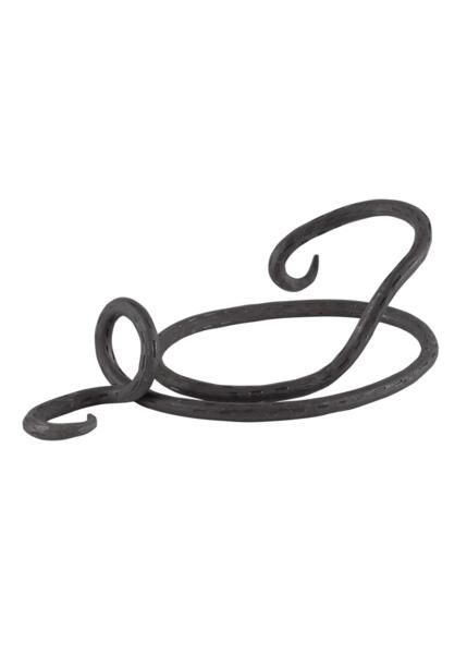 Holder til drikkehorn – håndsmedet, stor