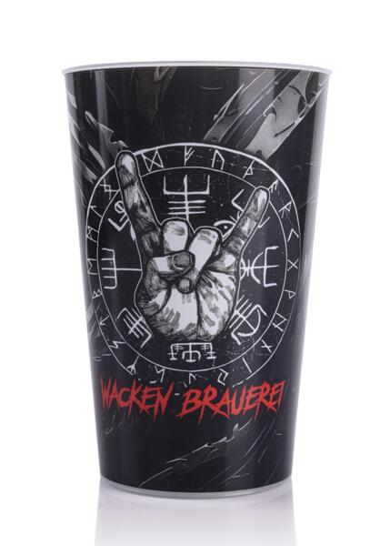 Plastkrus 0,3 l – Vegvisir motiv