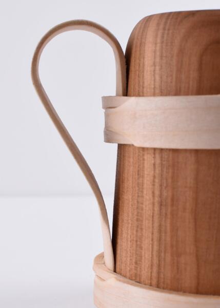 Ølkrus i træ – 0,5 liter