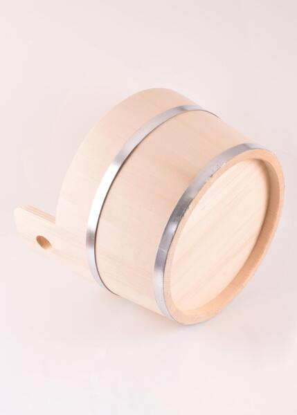 Træbalje i grantræ – ca. 15 liter