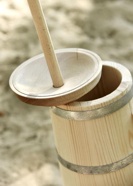 Smørkærne i grantræ