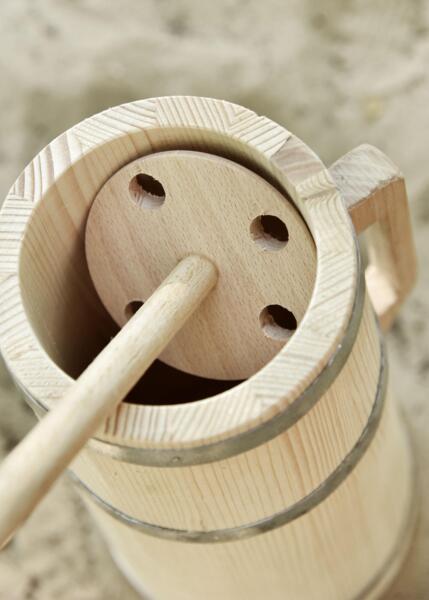 Smørkærne i grantræ