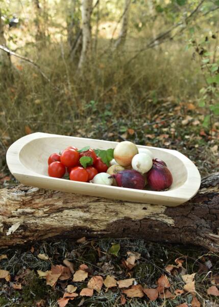 Træfad i lindetræ – glat og forseglet