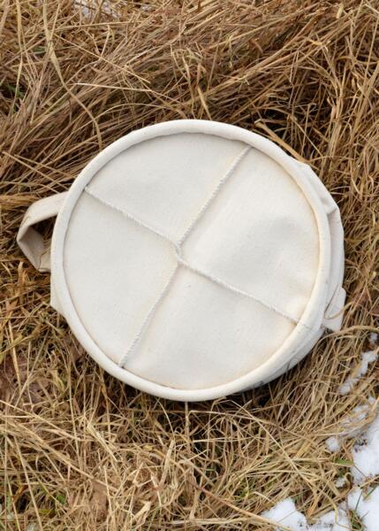 Foldbar spand i lærred