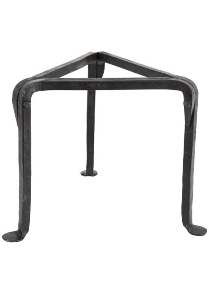 Enkelt trefods-stativ til bål