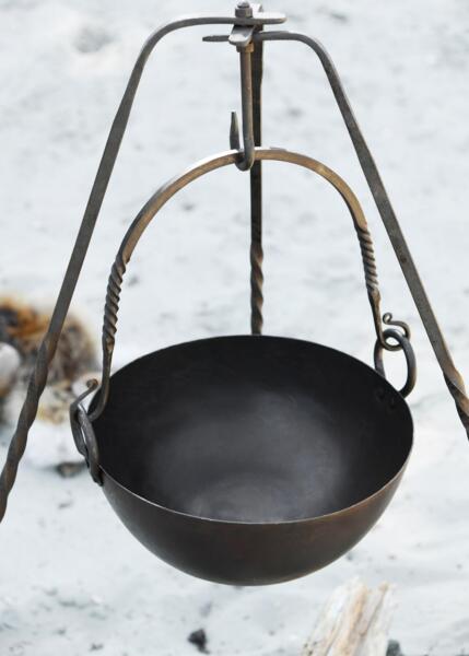 Kedel / gryde i stål – ca. 7,5 liter