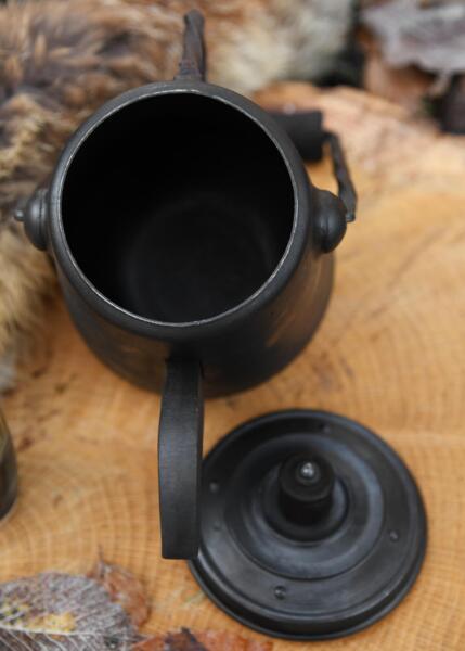 Lejrkedel i stål – ca. 1 liter