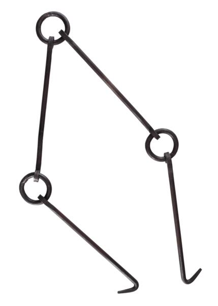 Håndsmedet ildkæde