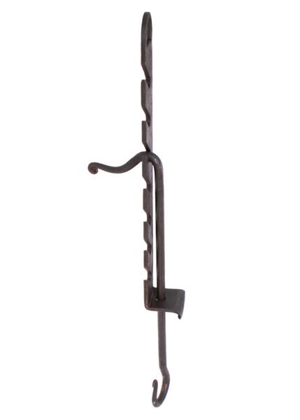 Justerbar trammelkrog til bål