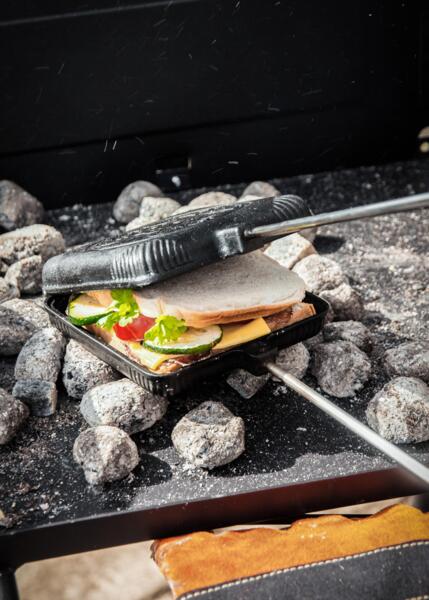 Sandwichjern i støbejern