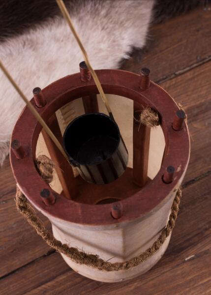 Middelalder lanterne i træ