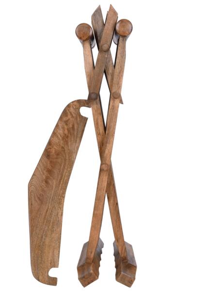 Middelalderlig foldestol i træ