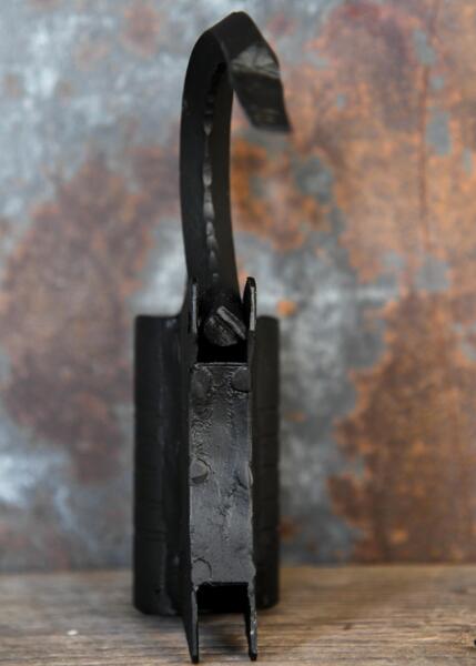 Hængelås i smedet jern