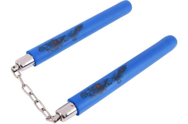 Nunchaku med dragemotiv