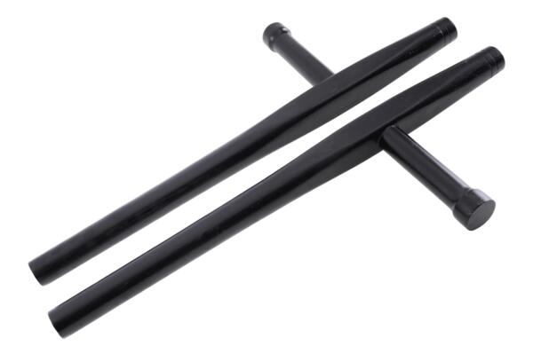 Okinawa tonfa – rund træmodel 50 cm