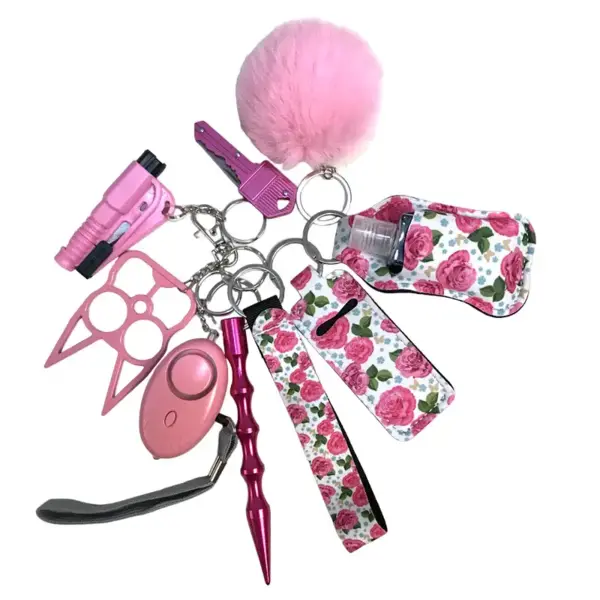 Self Defense Kit – Nøglering (10 dele)