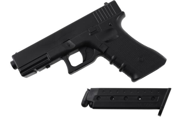 Træningspistol – Gummi (med aftageligt magasin)