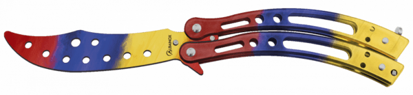 Trænings-butterfly med 3D-farver