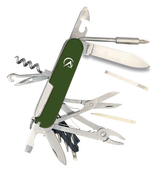 Professionelt multiværktøj med 20 funktioner