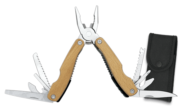 Multitang med trægreb