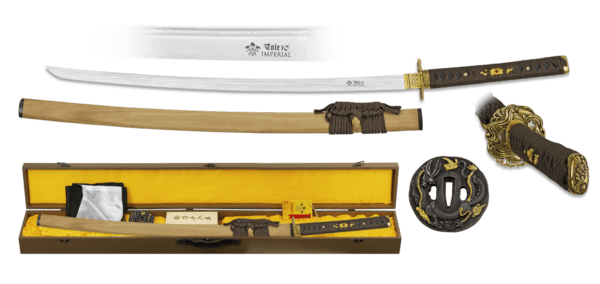 Katana sværd – damascus klinge