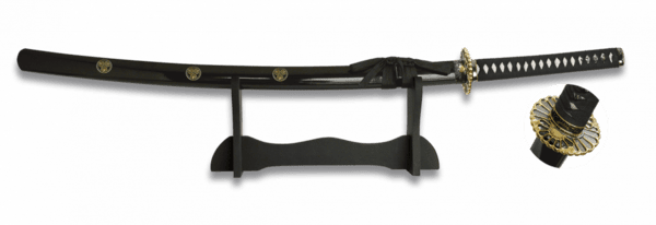 Katana med træstand
