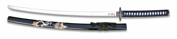 Klassisk katana – stilrent sort design