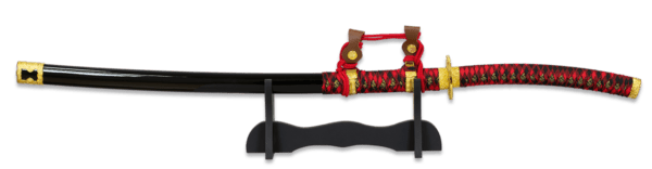 Tachi katana med rød vikling