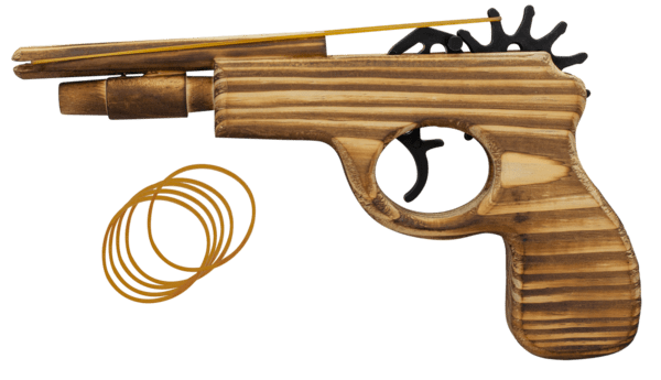 Træpistol – klassisk legetøj