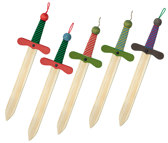 Træsværd – klassisk legetøj