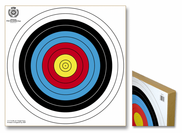 Skydeskive – officiel FITA turneringsmodel
