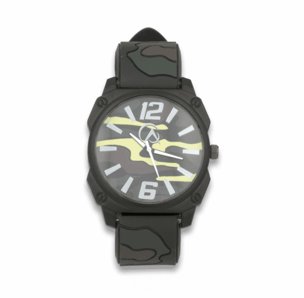 Analog ur – camo design