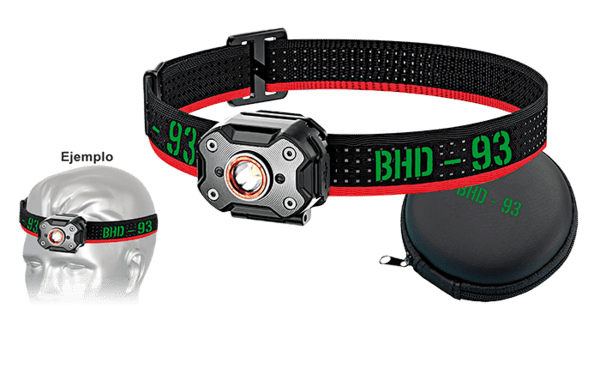 Let og kraftfuld pandelampe