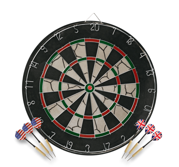 Dartskive til øvede spillere