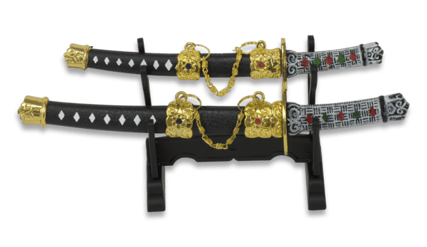 Mini katana sæt med 2 stk