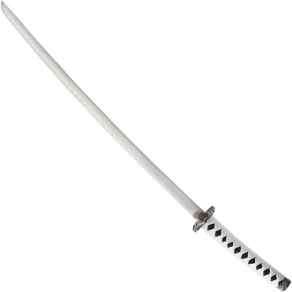 Samuraisværd sæt sort og hvid