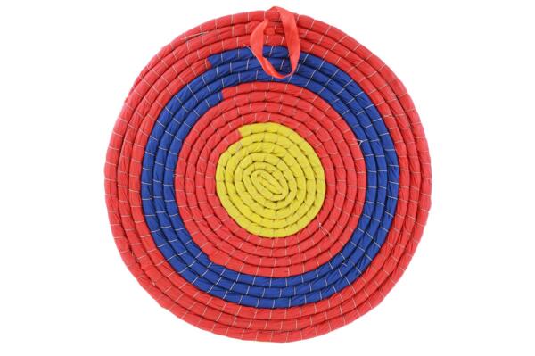 Bueskydningsskive i halm