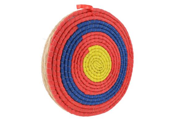 Bueskydningsskive i halm